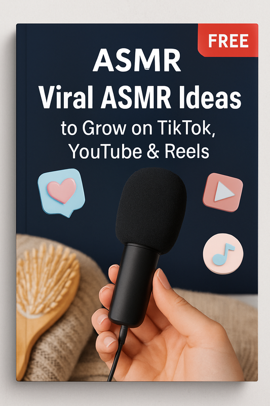 FREE ASMR IDEAS EBOOK
